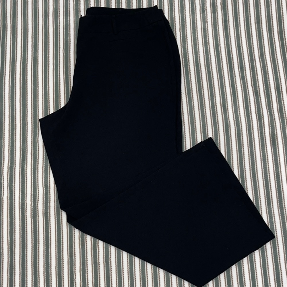 George Classic Women’s Black Slacks poly/rayon/spandex blend